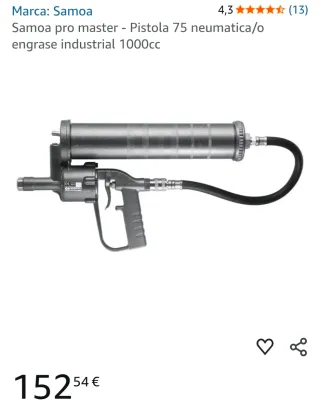 Engrasadora neumática Samoa