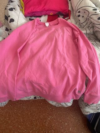 Sudadera rosa Domyos