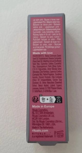 Labial protector color rosa RITUALS