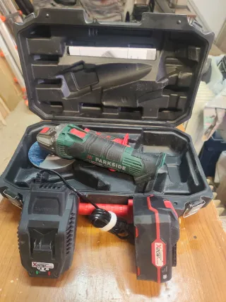 Amoladora Parkside 20V Verde