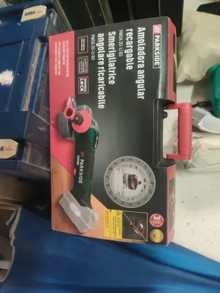 Amoladora Parkside 20V Verde