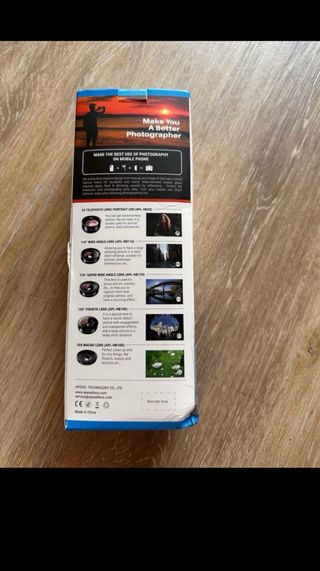 Kit 5 Lentes Cámara Smartphone HD