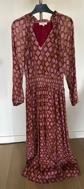 Vestido largo Caroll estampado talla 36