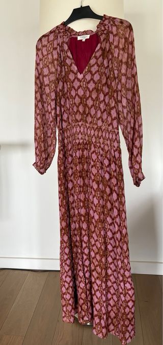 Vestido largo Caroll estampado talla 36