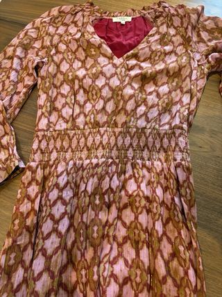 Vestido largo Caroll estampado talla 36