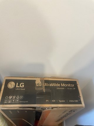 Monitor LG Ultrawide Negro 29WK600 2560x1080