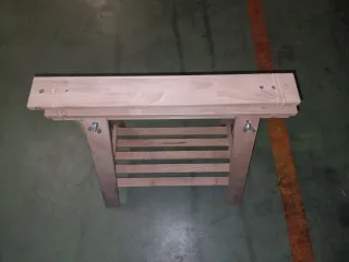 Caballete de madera para trabajos