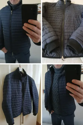 Piumino size 50 Massimo Rebecchi uomo