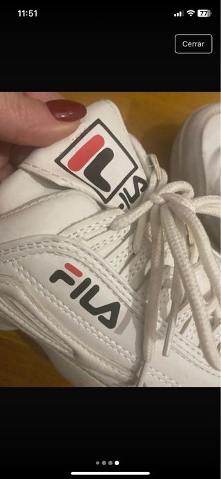 Deportivas Fila Blancas