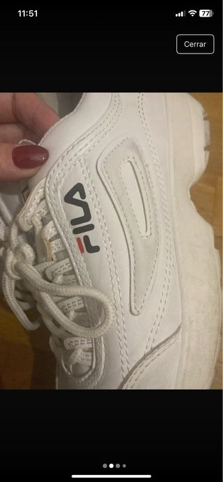 Deportivas Fila Blancas