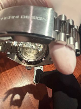 Reloj Pagani Design 36mm Esfera Azul