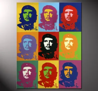 Quadro Che Guevara Óleo Sobre Tela