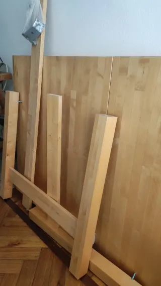 Mesa Comedor Extensible Ikea Madera 155/210x90x75