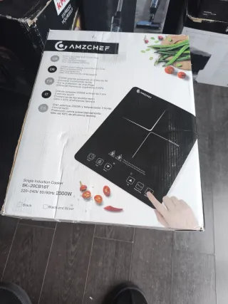 Placa Inducción AMZCHEF 2000W