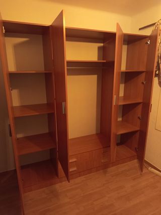 Armario 4 puertas madera