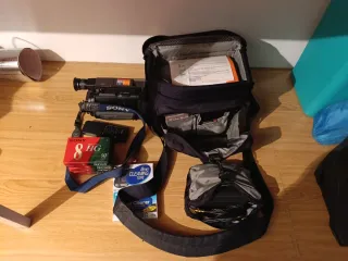 Cámara de video Sony Handycam + Accesorios