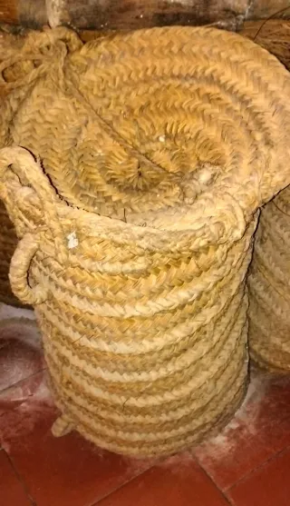 Capacho de esparto artesanal
