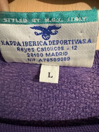 Sudadera FC Barcelona Kappa 90,S ORIGINAL