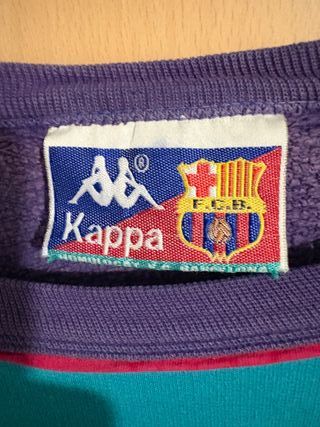 Sudadera FC Barcelona Kappa 90,S ORIGINAL