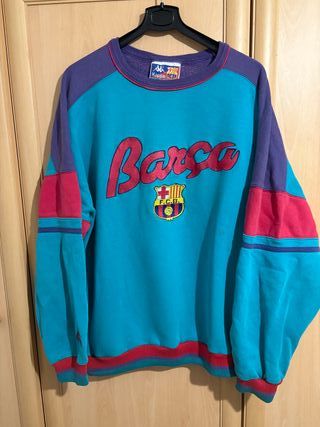 Sudadera FC Barcelona Kappa 90,S ORIGINAL
