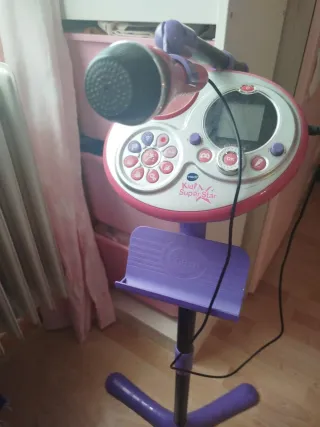 Karaoke Kidi Superstar Rosa y Morado