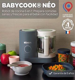 Babycook NEO Beaba 4 en 1 Casi Nuevo