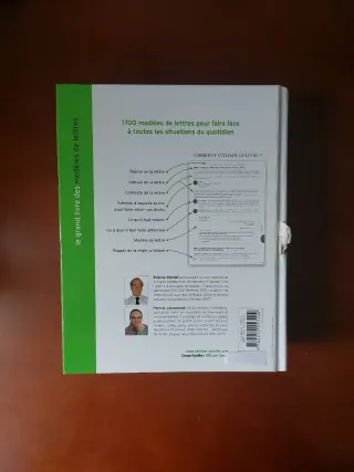 Le livre des modèles de lettres. Francés Libro