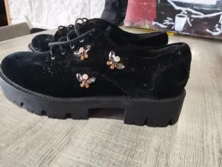 Mocasines terciopelo Stradivarius