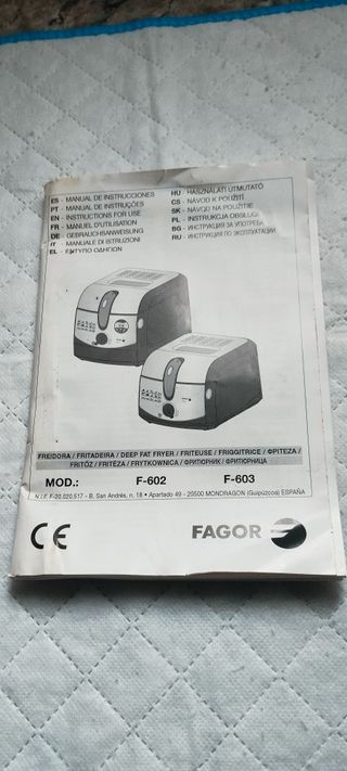 Freidora Eléctrica Fagor Oliva