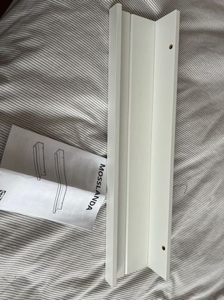 Conjunto recibidor: balda, espejo y paragüero