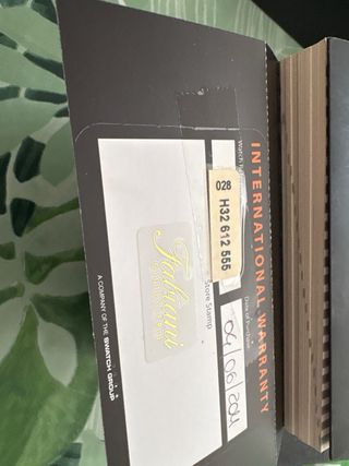 Hamilton Jazzmaster H326120 Cronografo Pelle