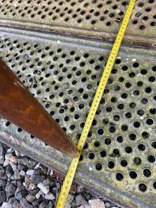 Pie de mesa mid century