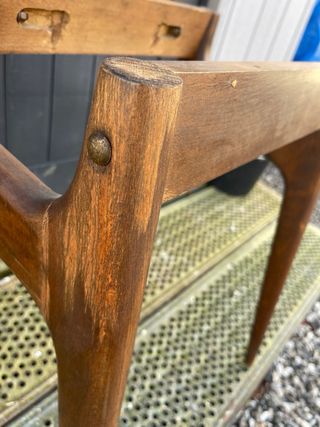 Pie de mesa mid century