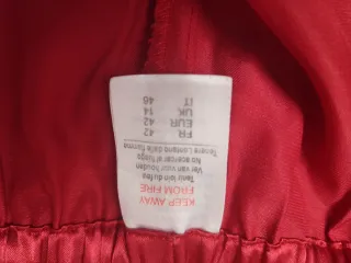 Pijama Rojo Talla 42