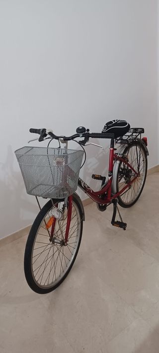 Bicicleta Paseo Roja Orbea Mujer