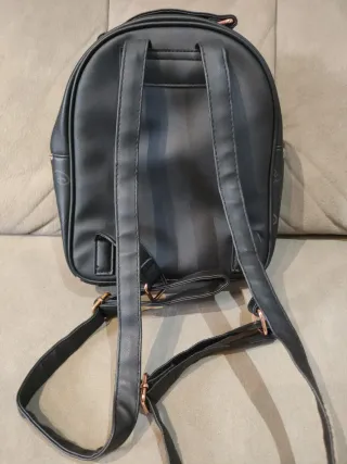 Mochila Disney Mickey y Minnie Negra