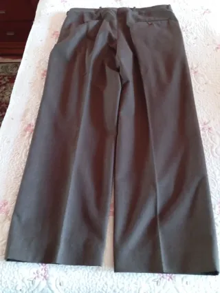 2 Pantalones de vestir hombre, 108 largo.