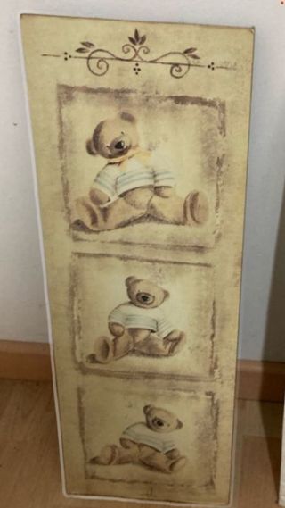 Cuadro infantil ositos