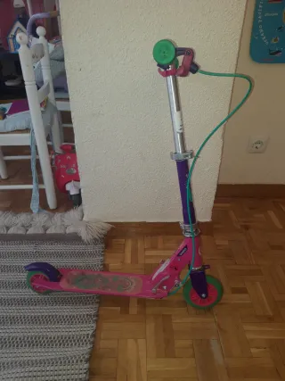 Patinete Oxelo Scouter Girl Plegable Rosa y morado