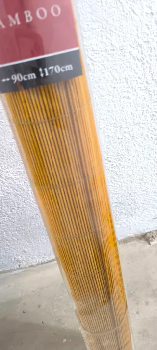 Tenda a rullo in bambù 90x170cm