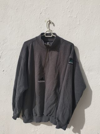 Sudadera Adidas Equipment Vintage 90s Gris