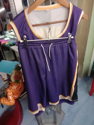 Conjunto deportivo Smog 4XL púrpura