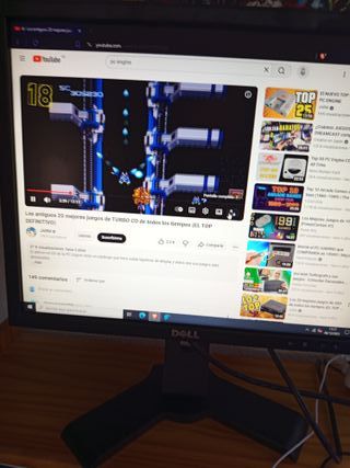 Monitor DELL LCD P190St Retro Gaming