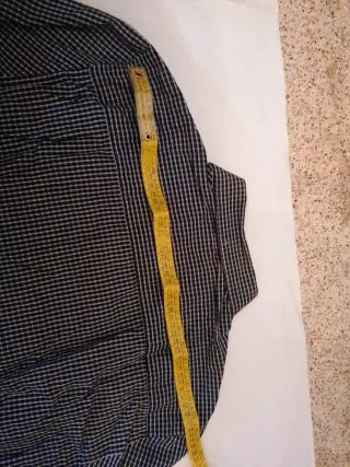 Camicia uomo a quadri taglia L