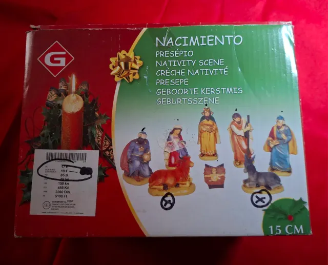 Nacimiento Belén 15 cm Completo