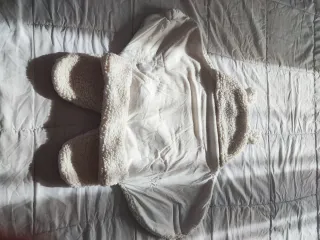 Saco borreguito bebé 0-6 meses