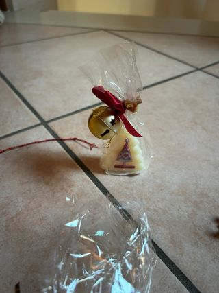 Set 7 Addobbi Natalizi plastica, Plastica, Legno