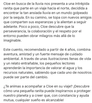Cloe en Busca de la Lluvia