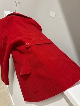 Abrigo Tommy Hilfiger Rojo M