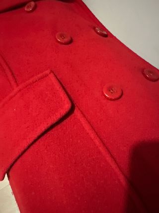 Abrigo Tommy Hilfiger Rojo M